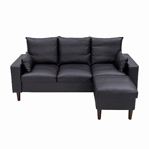 MANATEE TALES Reversible Sectional Sofa for Small Apartment