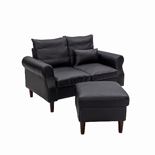 MANATEE TALES 2 Seater Loveseat Sofa with Ottoman