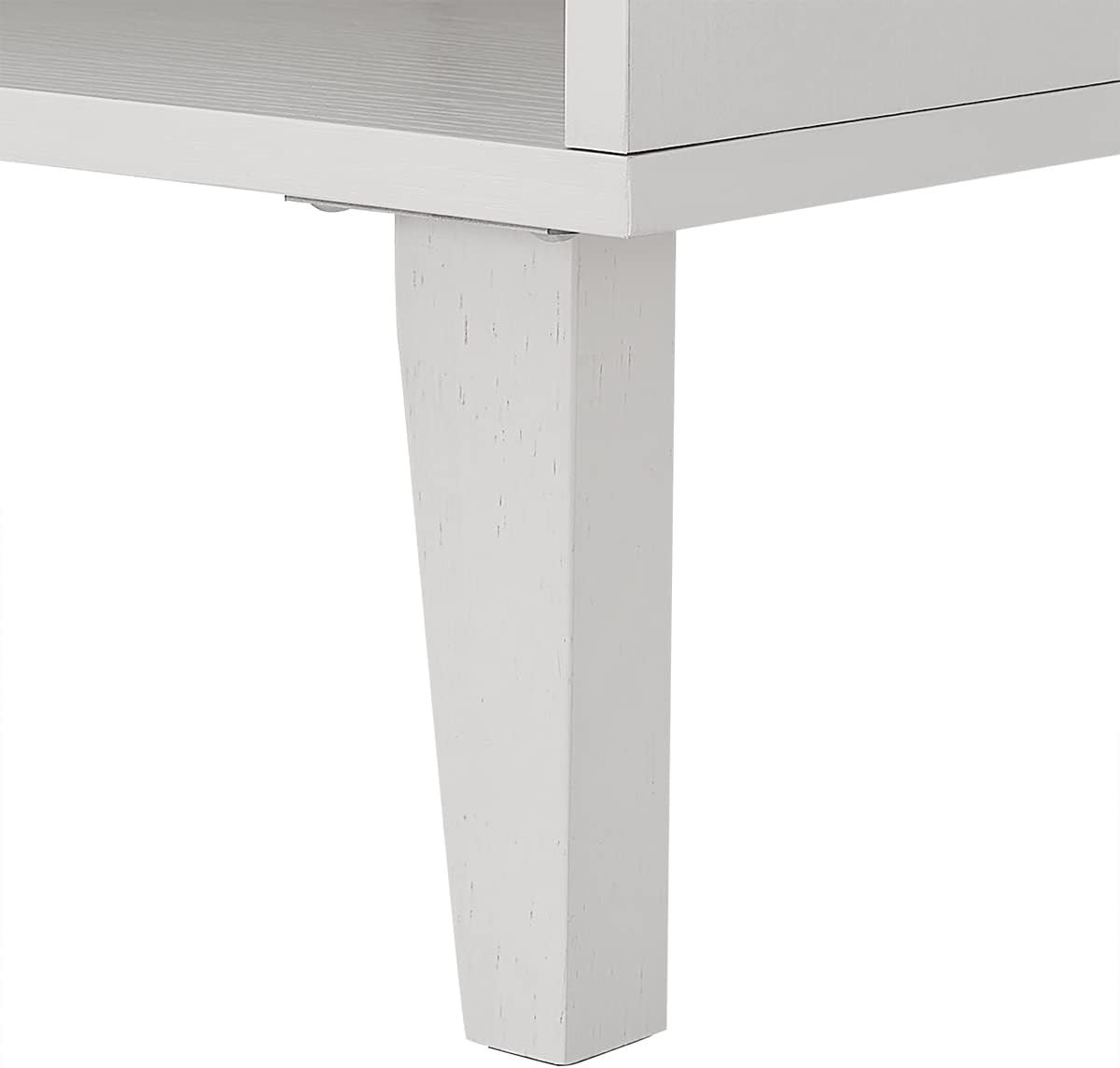 MANATEE TALES Kitchen Buffet Cabinet Storage Sideboard, White, 41.8 L x 15 W x 32.5 H