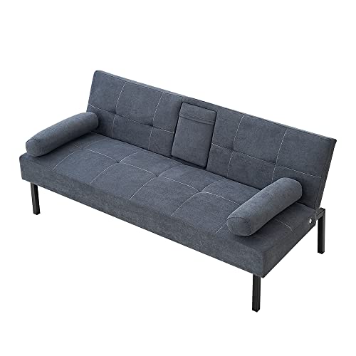 Modern 3-Seater Grey Sofa for Small Living Spaces